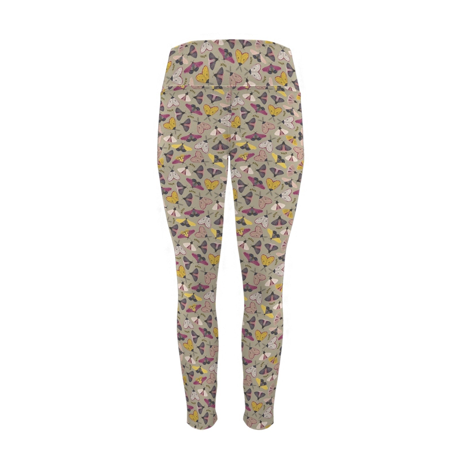Pretty Moths Women's High Waist Pockets Yoga Leggings