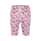 Fast Food Women's Bike Shorts With Side Pockets Women's Bike Shorts Food Printed Offshore