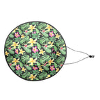 Frangipani Wide Brim Bucket Hat Wide Brim Bucket Hat Plants Printed Offshore