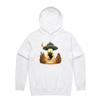 Black Cat Alien UFO Abduction Men's AS Colour Hoodie
