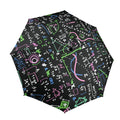 Equations In Green And Pink Umbrella One Size Umbrella Maths Printed Offshore