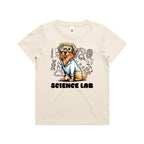 Science Lab, Dog Kids AS Colour T-shirt