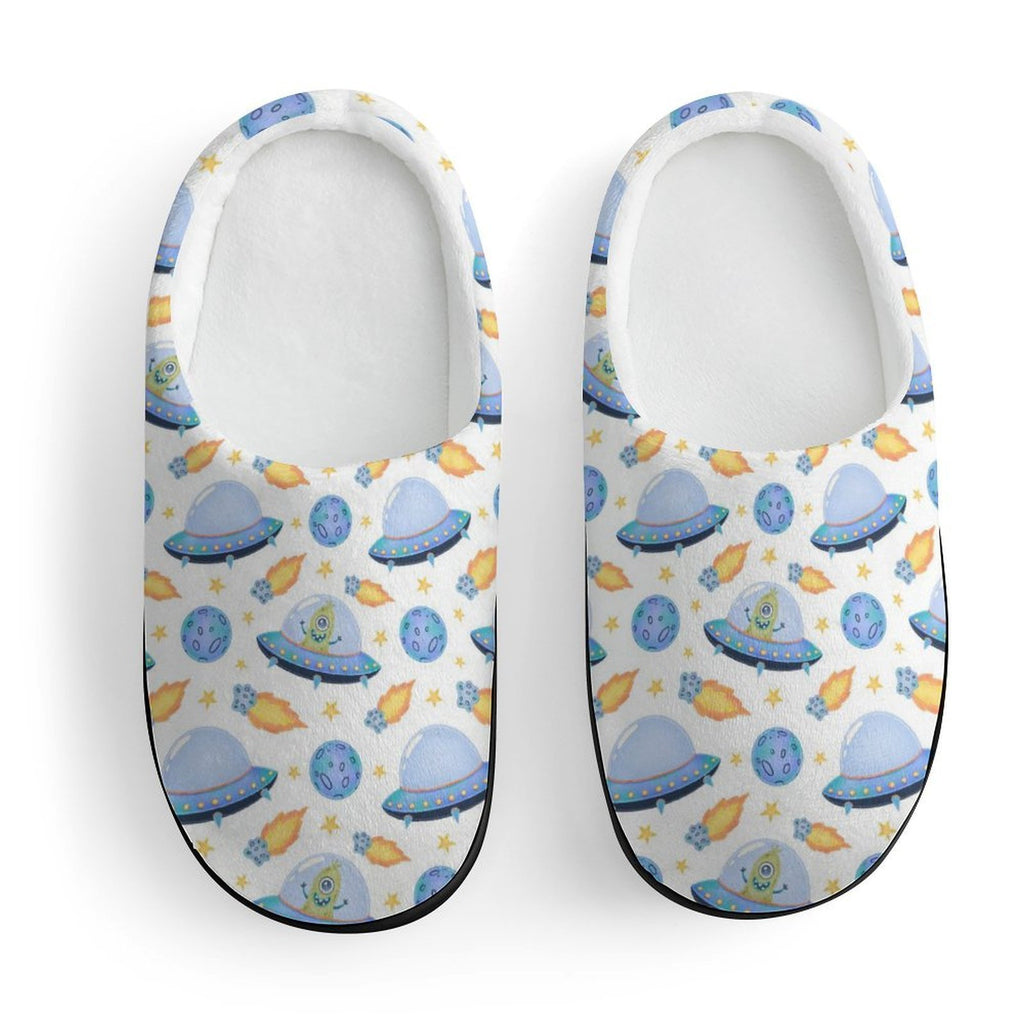 UFO's Kids Cotton Slippers Kids Cotton Slippers Printed Offshore Sci Fi