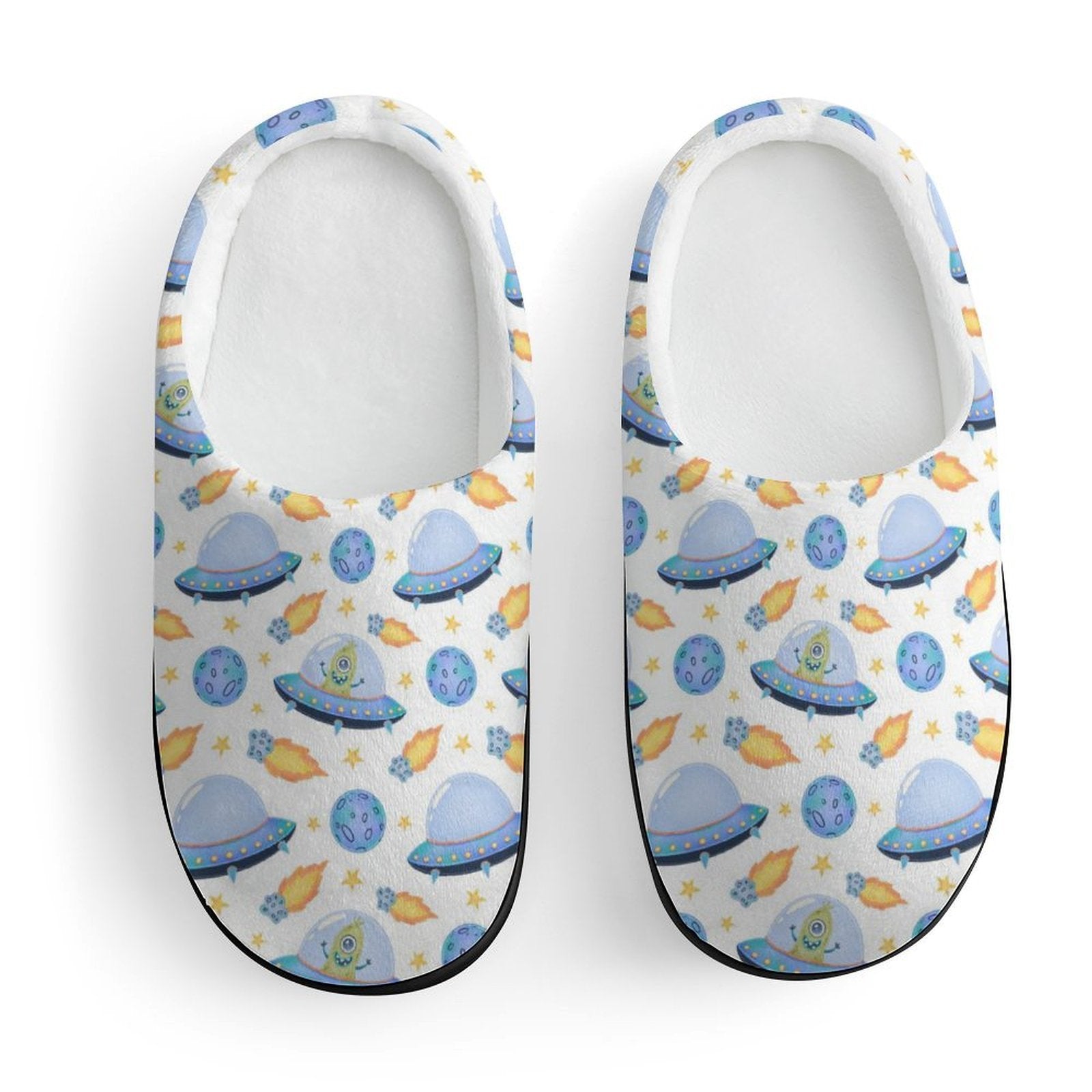 UFO's Kids Cotton Slippers