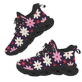 Pink Daisy Women's Twisted Sole Sneakers