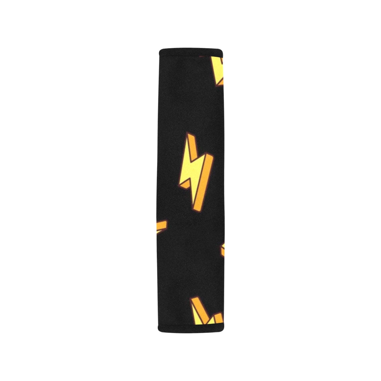 Lightning Bolts Car Seat Belt Cover 7''x10'' (Pack of 2) Car Seat Belt Cover 7x10 (Pack of 2) comic Printed Offshore