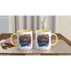 Personalise - Birthday Girl - 11oz Ceramic Mug Personalised 11oz Mug Birthday customise Globally Fulfilled Name personalise