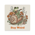 Stay Weird, Frog With Guitar Ceramic Coasters Ceramic Coasters animal Music Printed Offshore