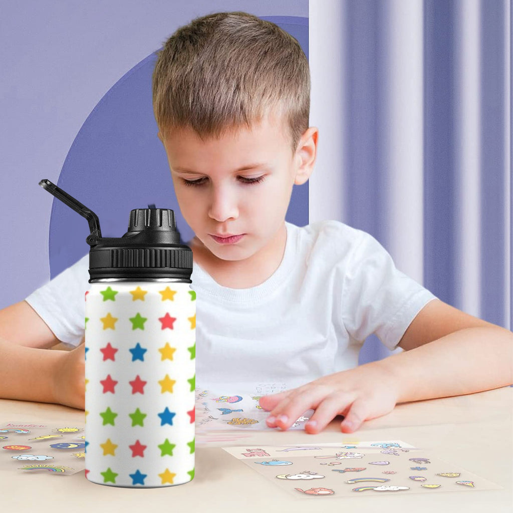 Stars - Kids Water Bottle with Chug Lid (12 oz) Kids Water Bottle with Chug Lid Printed Offshore