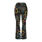 Atoms High Waist Crossover Tummy Control Flare Leggings High Waist Flare Leggings Printed Offshore Science