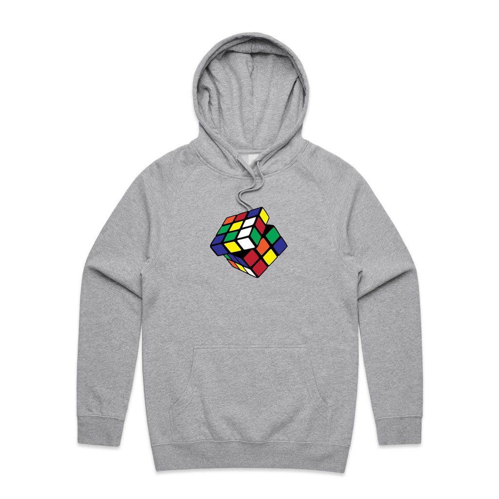 Game Cube - Mens Hoodie Grey Marle Mens Hoodie Games Printed In Australia