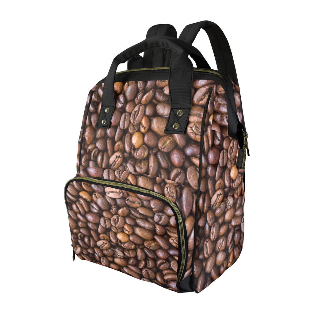 Coffee Beans - Multi-Function Backpack, Nappy / Diaper Bag