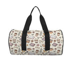 Books And Coffee Duffle Bag Duffle Bag Printed Offshore