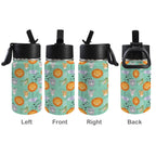 Safari Animals 12oz Kids Water Bottle with Straw Lid