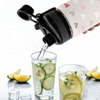 Pretty Hearts - Insulated Water Bottle with Dual-Use Lid (18oz) Insulated Water Bottle with Dual-Use Lid (18oz) Love Printed Offshore