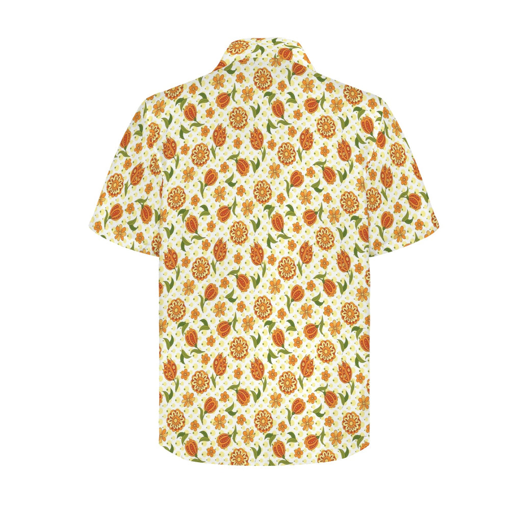 Graphic Floral Men's Hawaiian Shirt