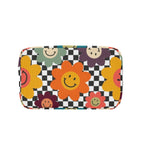Happy Retro Flowers - Zipper Lunch Bag Zipper Lunch Bag Printed Offshore