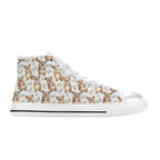 Quokkas Kids High Top Canvas Shoes Kids High Top Canvas Shoes animal Printed Offshore
