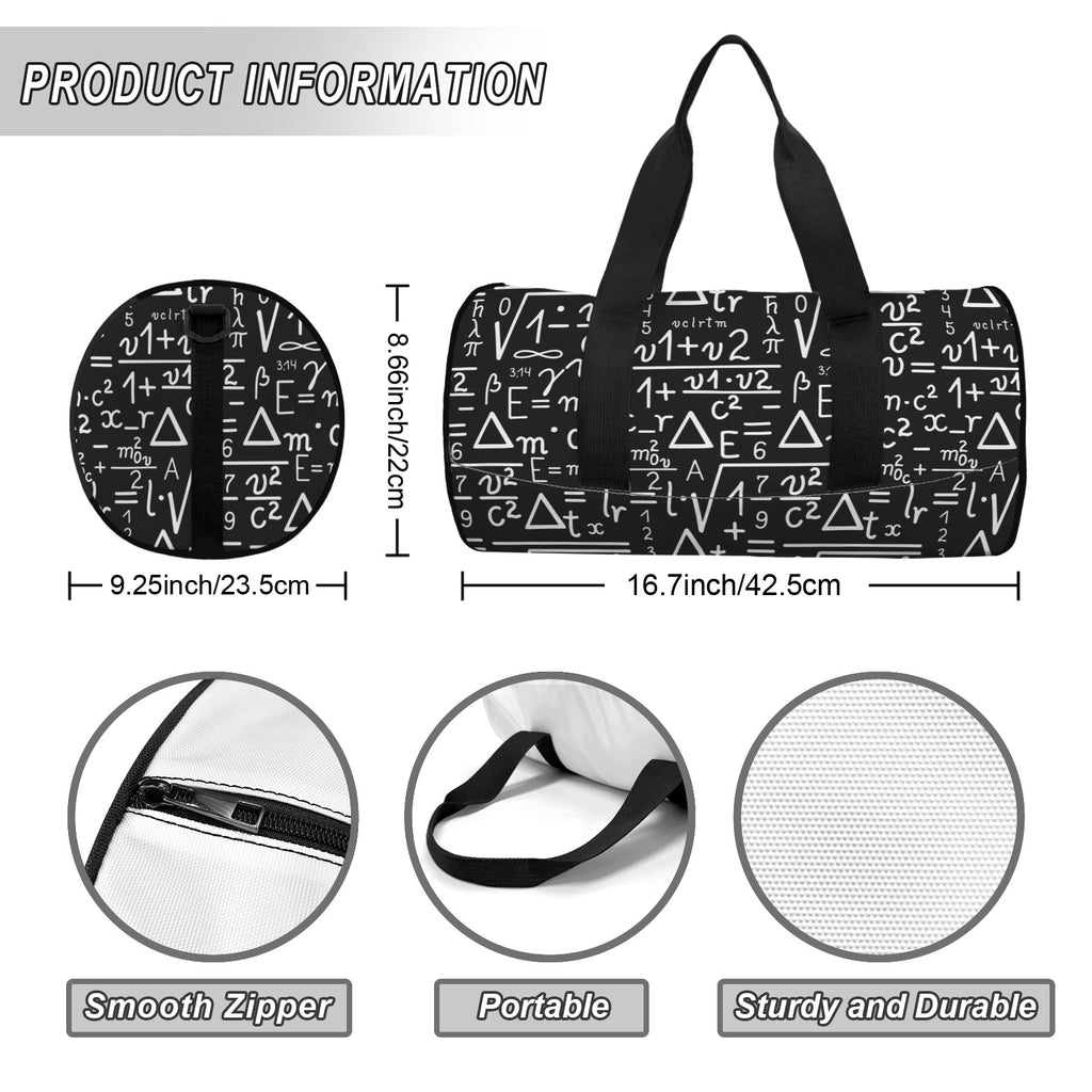 Mathematics Duffle Bag Duffle Bag Printed Offshore