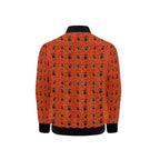 Halloween Black Cats Kids Bomber Jacket