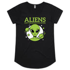 Aliens Don't Believe In You Either Women's AS Colour Scoop Neck T-Shirt