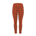 Halloween Black Cats Women's High Waist Pockets Yoga Leggings