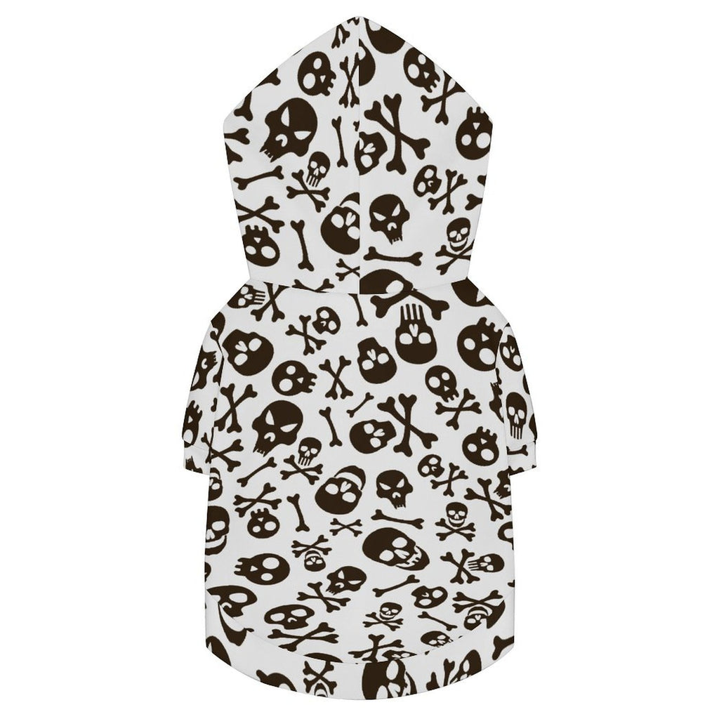 Skull And Crossbones Pet Hoodie (Small Size)