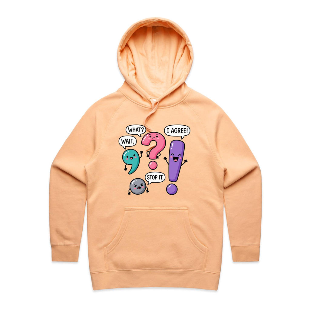 Funny Punctuation Women's AS Colour Hoodie