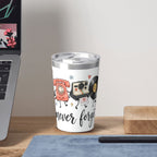 Never Forget Retro Small Stainless Steel Travel Mug Cup 12oz/350ml