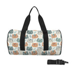Cute Cat Faces Duffle Bag one size Duffle Bag Printed Offshore