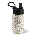 Kangaroos 12oz Kids Water Bottle with Straw Lid