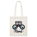 Bird Nerd - Parcel Canvas Tote Bag Default Title Small Tote Bag animal Printed In Australia