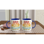 Personalised Dad, The Man Who Has Everything Except A Full Head Of Hair 11oz Ceramic Mug Personalised 11oz Mug Dad Globally Fulfilled