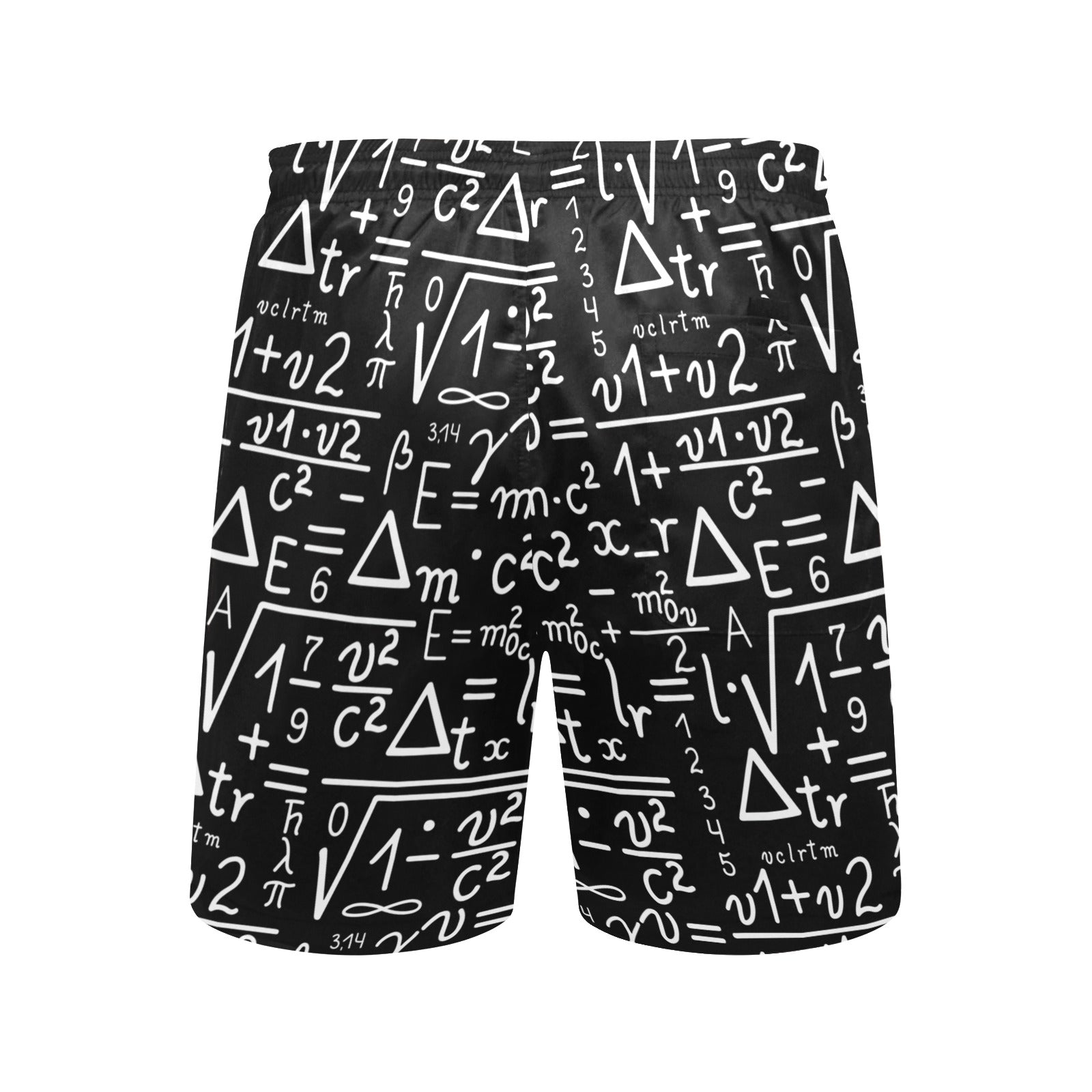 Mathematics - Men's Mid-Length Beach Shorts Men's Mid-Length Beach Shorts Maths Printed Offshore