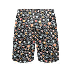 Eyes On Black Men's Mid-Length Beach Shorts Men's Mid-Length Beach Shorts Printed Offshore