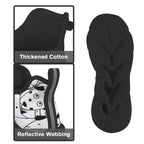 Black And White Dogs Women's Twisted Sole Sneakers