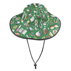 Science Love Wide Brim Bucket Hat Wide Brim Bucket Hat Printed Offshore Science