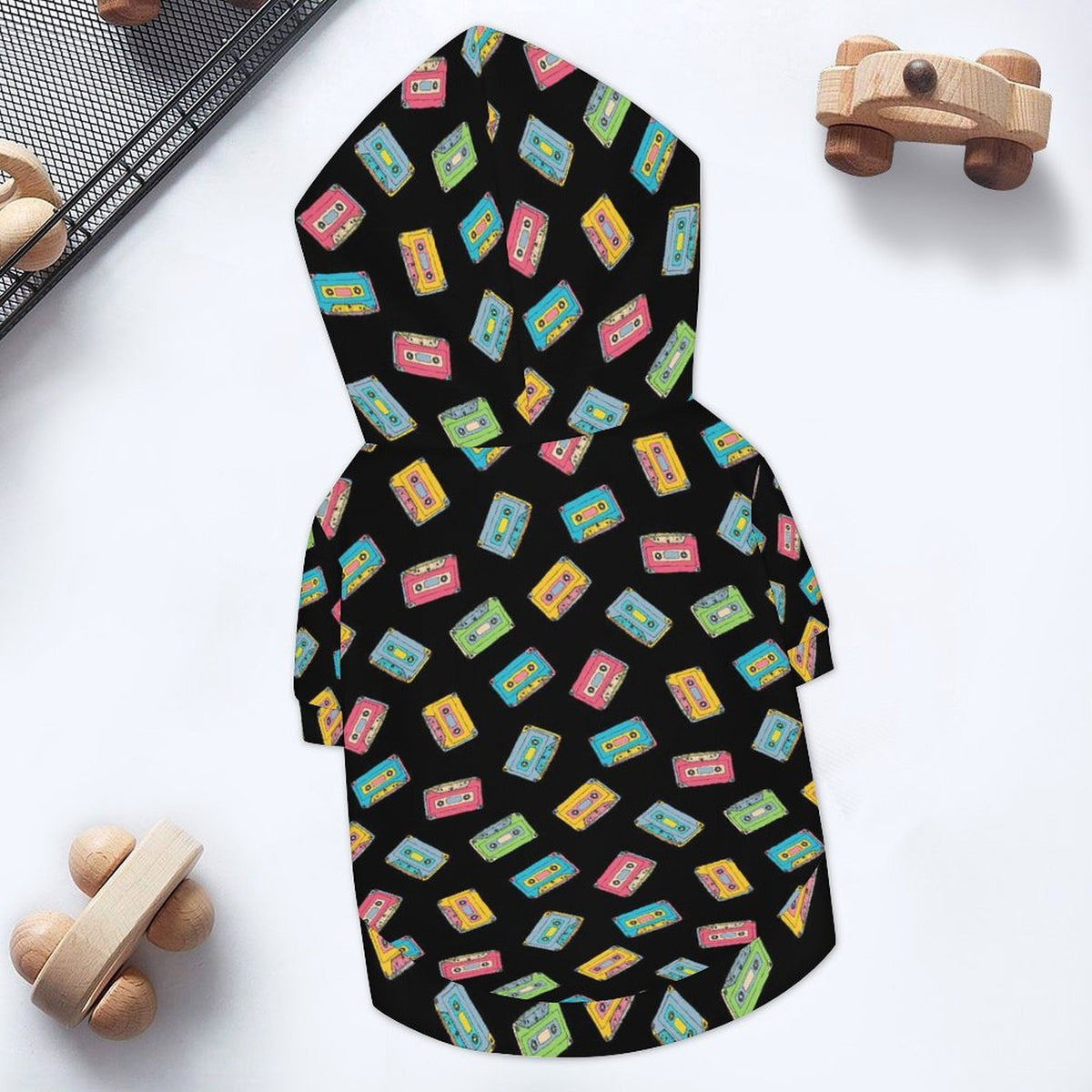 Cassette Tapes Pet Hoodie (Large Size)