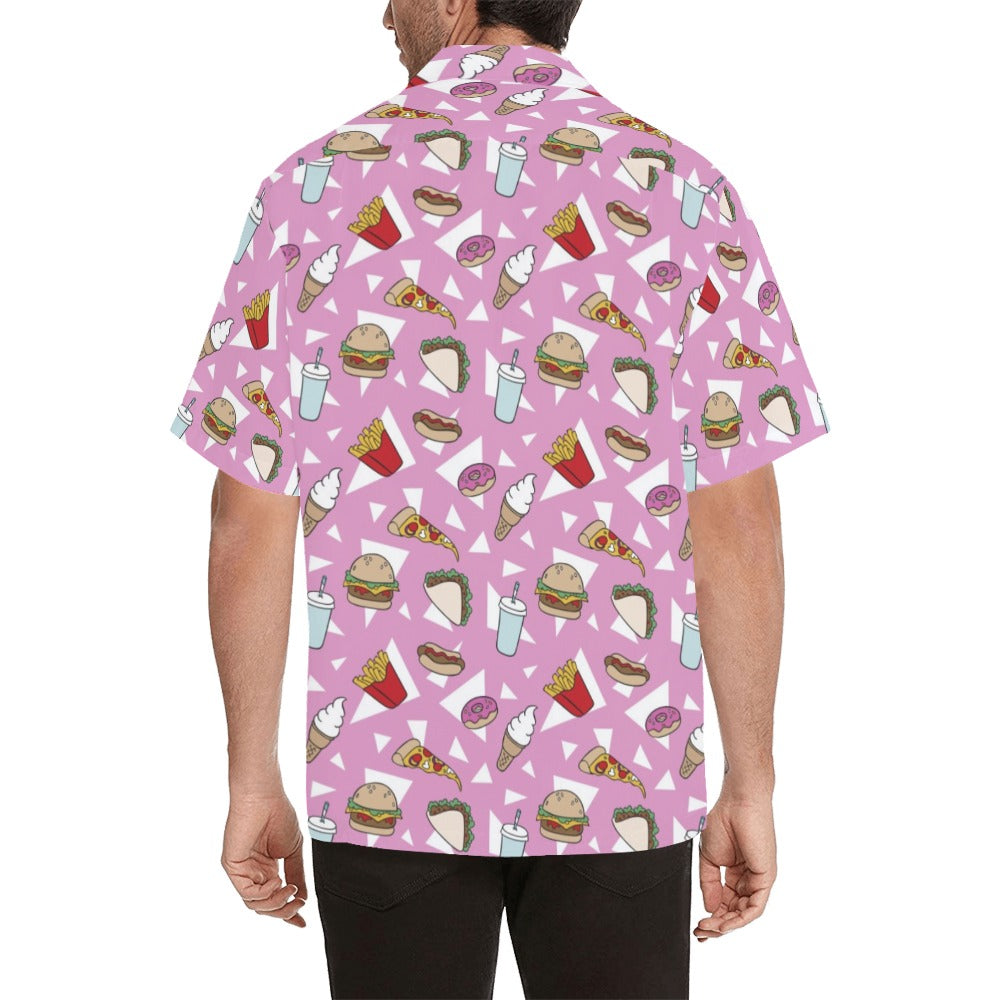 Fast Food - Mens Hawaiian Shirt