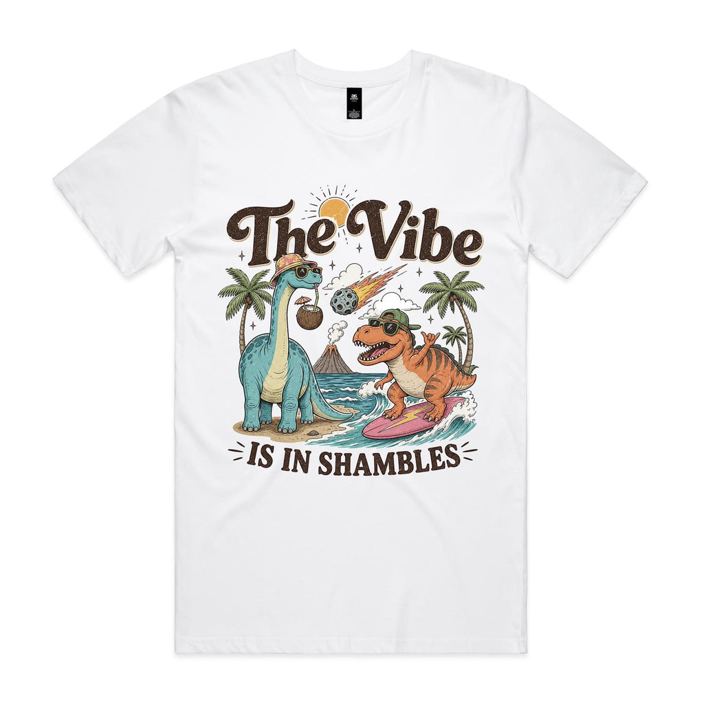 Dinosaurs, The Vibe Is In Shambles Men's AS Colour T-shirt