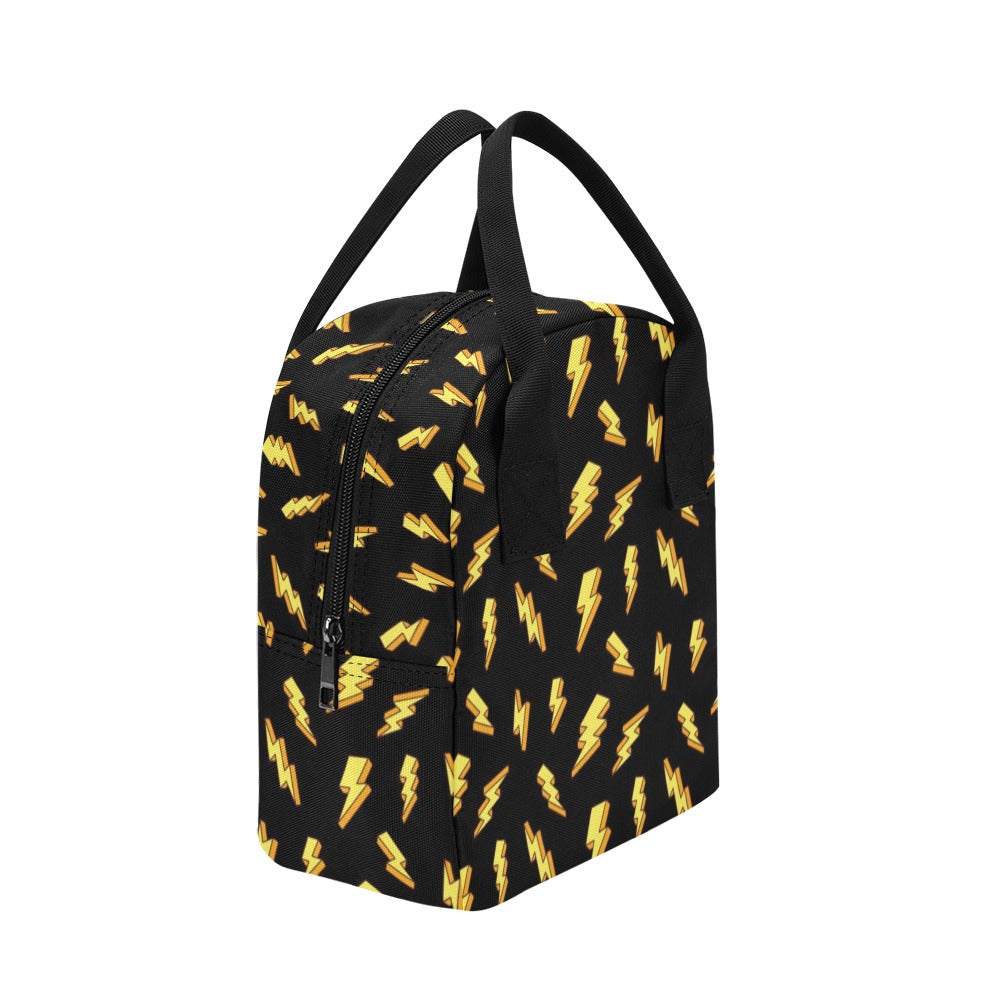 Lightning Bolts - Zipper Lunch Bag Zipper Lunch Bag Printed Offshore