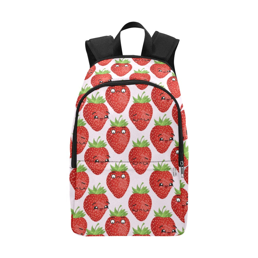 Strawberry Characters - Fabric Backpack