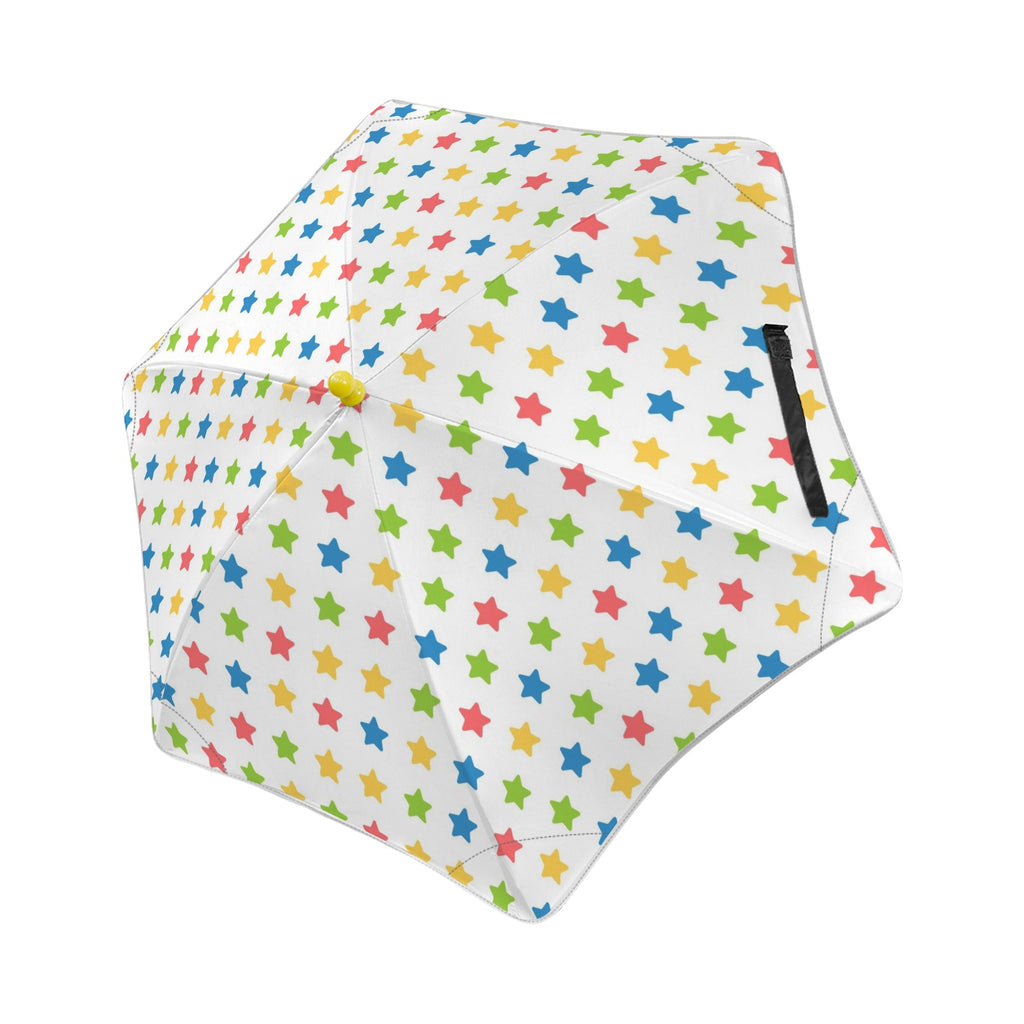 Stars Kids Safe Round Corner Umbrella One Size Kids Safe Round Corner Umbrella Printed Offshore