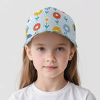Abstract Cute Flowers Kids Baseball Cap