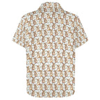 Quokkas Women's Collared Pocketless Short Sleeve Shirt