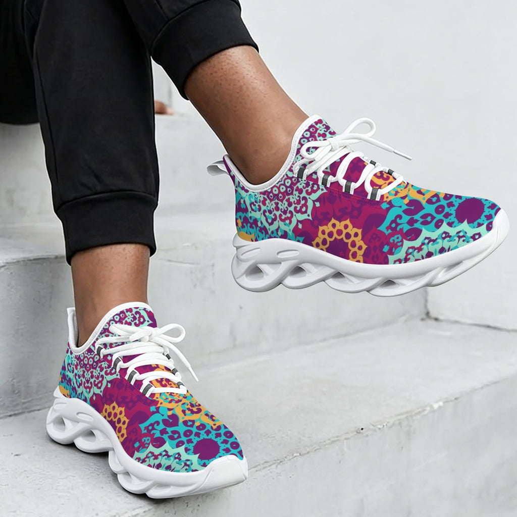 Boho Mandala Women's Twisted Sole Sneakers