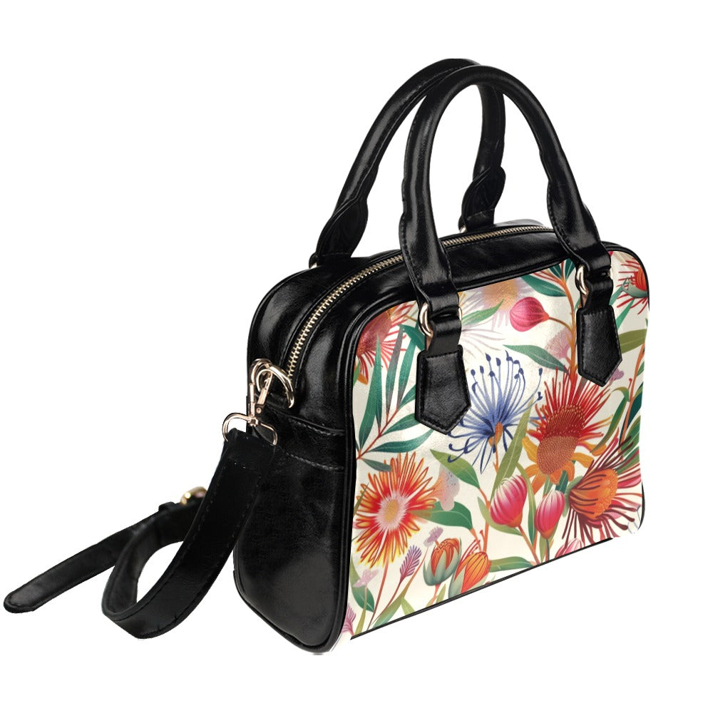 Native Flora - Shoulder Handbag (Model 1634) Shoulder Handbags (1634)