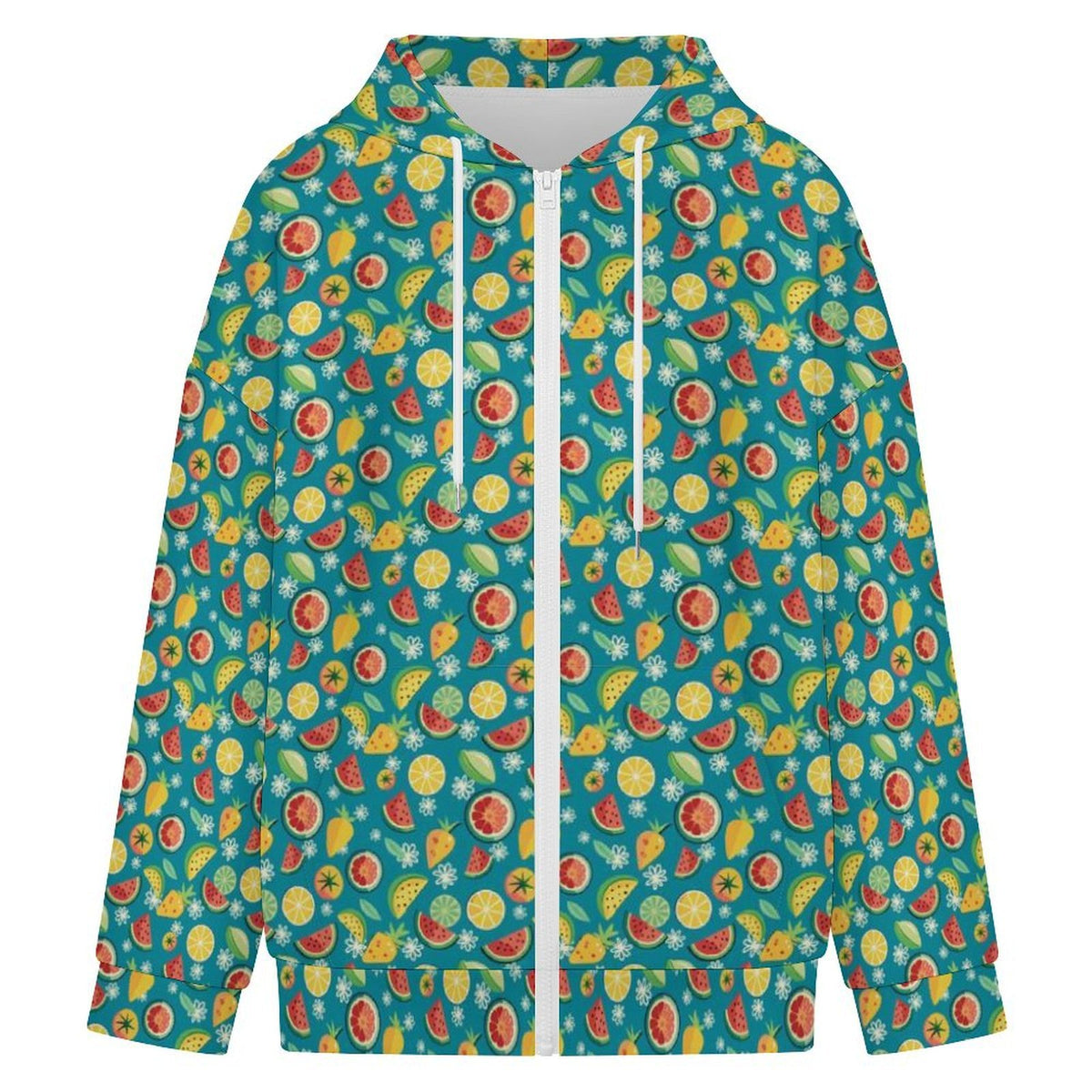 Summer Fruit Women's Full-Zip Hoodie