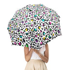 Animal Print In Colour - Semi-Automatic Foldable Umbrella (Model U12) Semi-Automatic Foldable Umbrella (U12)