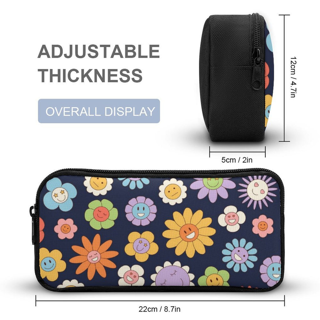 Groovy Flowers Backpack, Lunch Bag & Pencil Case Set